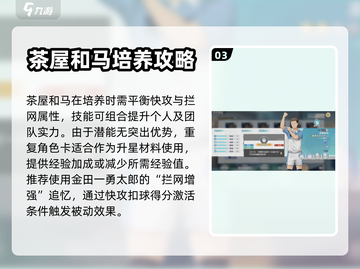 排球少年手游🔥茶屋和马强度分析来啦！截图4