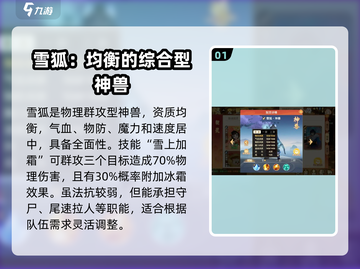 离火之境🔥：雪狐神兽效果全揭秘！截图2
