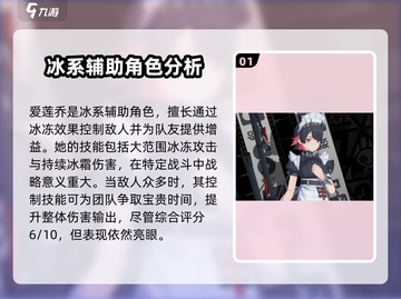 绝区零🔥冰系角色超全攻略🌟游戏党必看！截图2