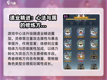 问剑长生道业🔥精进玩法全攻略✨截图4