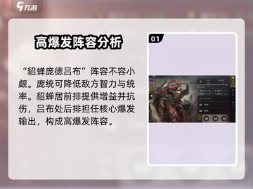 三国谋定天下🔥吕布貂蝉最强阵容搭配💡截图2