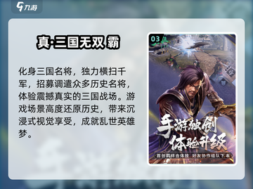 🔥2024单机无双手游TOP榜🎮畅玩不氪金！截图4