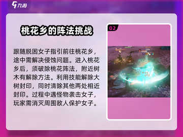 仙剑世界🔥桃花灼灼任务完成攻略🌟截图3