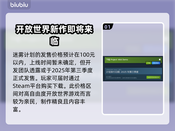 迷雾计划🔥发售价格与平台大曝光！💥截图2
