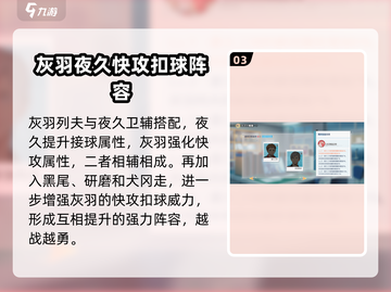 排球少年手游🔥灰羽列夫培养攻略✨职业介绍截图4