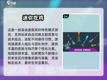 🔥2025高人气迷你吃鸡手游推荐！🎮截图5