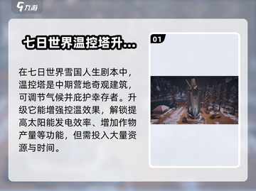 七日世界🔥温控塔升级材料大公开！📌截图2
