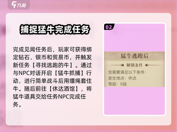 黎明之海🔥猛牛逃跑后触发攻略大公开！游戏技巧全在这👇截图3