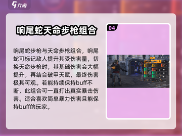 全境封锁曙光：🔥最强武器组合爆料！💥截图5