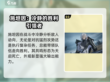 晴空之下威施坦因🔥游戏角色全揭秘！截图4