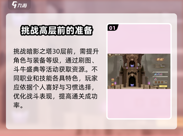 勇士与冒险暗影之塔30层🔥通关秘籍🎉截图2