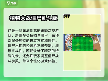 🔥2025必玩！五大僵尸大战植物游戏盘点🌱游戏技巧全揭秘！截图3