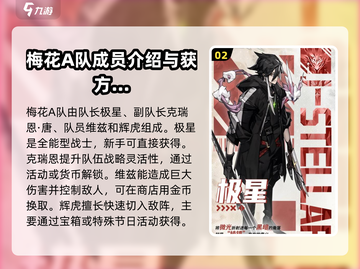 《晴空之下》梅花A队成员大起底💥🔥截图3