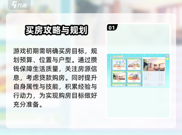 职场浮生记：买房攻略大揭秘！🎮🔥截图2