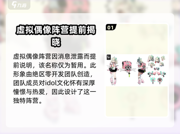 绝区零🔥虚拟偶像阵营角色大起底！游戏党必看➡截图2