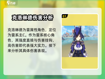 原神🔥克洛琳德强度爆表，必练角色✨截图2