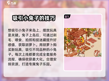兔兔岛居民入驻大揭秘！🔥游戏新手必看，快速邀请小技巧！游戏技巧分享🎮截图2