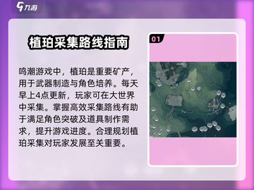 鸣潮🔥植珀用途大全+高效采集路线分享！💎截图2