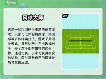 🔥2025年超耐玩的网球游戏大盘点🎾截图3