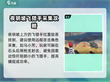 鸣潮🔥云陵谷飞猎手位置全揭秘！💥截图4