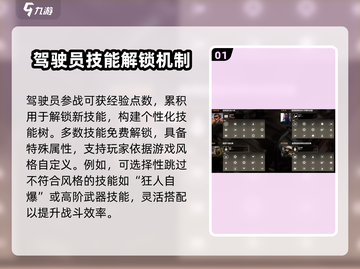 创世战车🔥驾驶员系统全面解析，玩法超乎想象！截图2