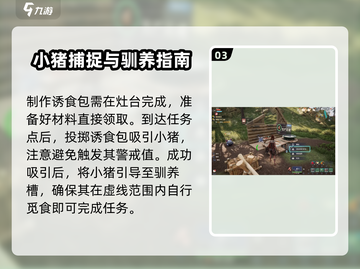 荒野起源养猪玩法🔥猪圈搭建技巧🎉截图4