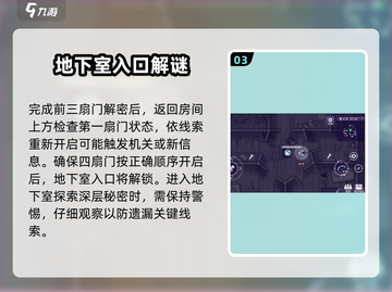 阿瑞斯病毒2🔥五扇门解密攻略，快速打开不求人！截图4