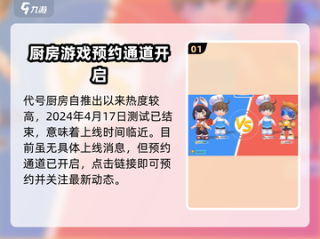 代号厨房游戏🔥上线时间&下载地址大曝光！🎉截图2