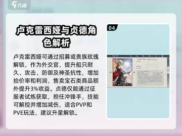 黎明之海🔥超全人物图鉴与角色介绍来啦！截图5