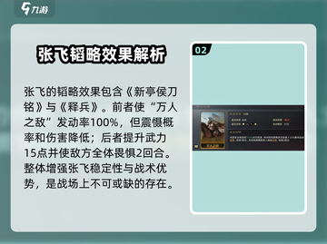 三国谋定天下🔥张飞武将阵容搭配攻略来啦！截图3