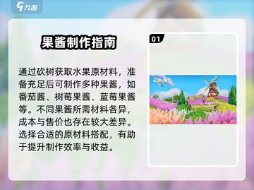 心动小镇果酱制作💰快速赚钱秘籍💥截图2