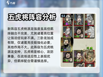 名将之弈🔥桃三虎阵容，稳赢秘籍🎉截图3