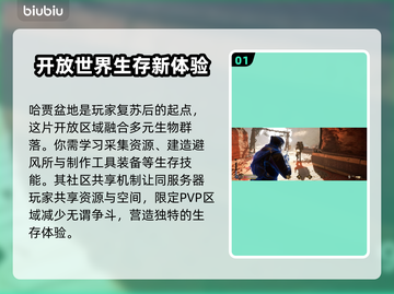 沙丘觉醒世界地图🔥游戏区域全解析！💎截图2