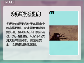 地平线西之绝境🔥超全观景点位置一览📍截图4