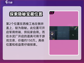 三角洲行动🔥零号大坝出金点全解析！💎截图3