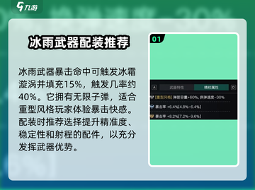 七日世界短剑冰雨配装🔥超详细推荐！🎉截图2
