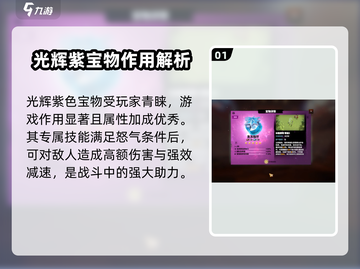 万龙觉醒✨光辉紫色宝物技能超详解来啦！截图2