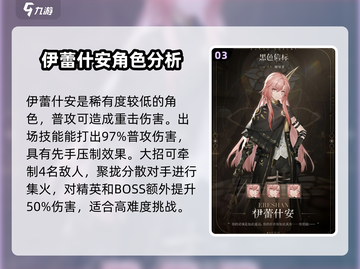 黑色信标🔥抽卡必看！角色推荐带你上分⚡截图4