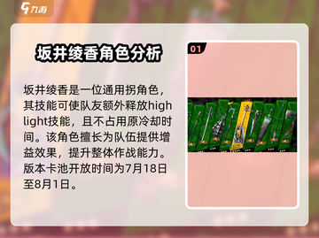 女神异闻录5X：坂井绫香🔥值得抽吗？答案在这里！截图2