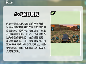 🔥2025最火4x4越野手游大合集💥截图4