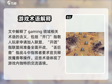 万龙觉醒🔥必看！游戏黑话术语大揭秘！截图3