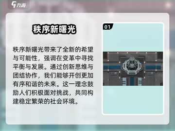 秩序新曙光🔥超好玩！玩法特色全揭秘🎮截图2