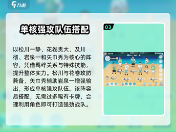 排球少年手游🔥强攻队最佳搭配✨新手必看截图4