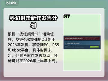 战锤40K爆弹枪2上线时间🔥不容错过的游戏日期⚡截图2