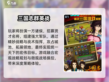 🔥2025必玩三国单机手游TOP榜🎮截图2