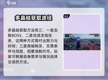 游戏名：代号56  
标题：🔥代号56多晶硅获取秘籍，轻松攻略⚡截图3