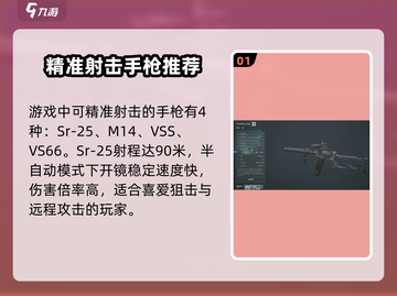 三角洲行动💥精确射手步枪玩法攻略来啦！截图2
