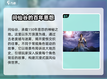 仙剑世界🔥问仙谷地图全揭秘！必看👍截图2