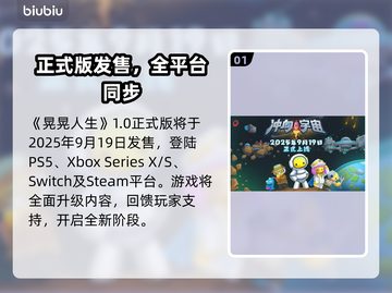 🎮《晃晃人生》正式发售日曝光！截图2