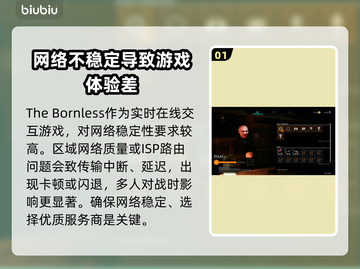 《TheBornless无生者》黑屏闪退延迟丢包全面解决🔥🎮截图2